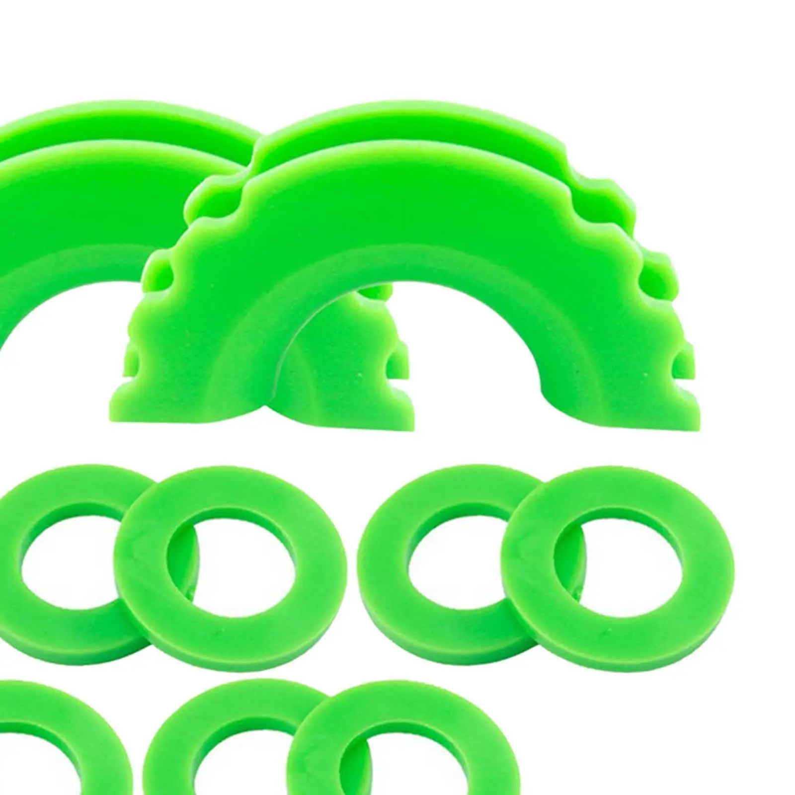 3xD Ring Shackle Isolator Easy Installation 3/4 inch for Cars Spare Parts Green