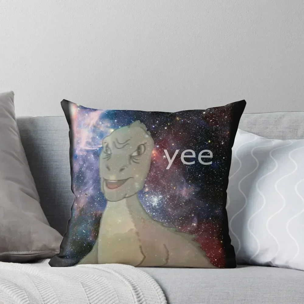 

Cosmic Yee Throw Pillow Couch Pillows sleeping pillows Decorative Sofa Cushions Pillows Aesthetic pillow