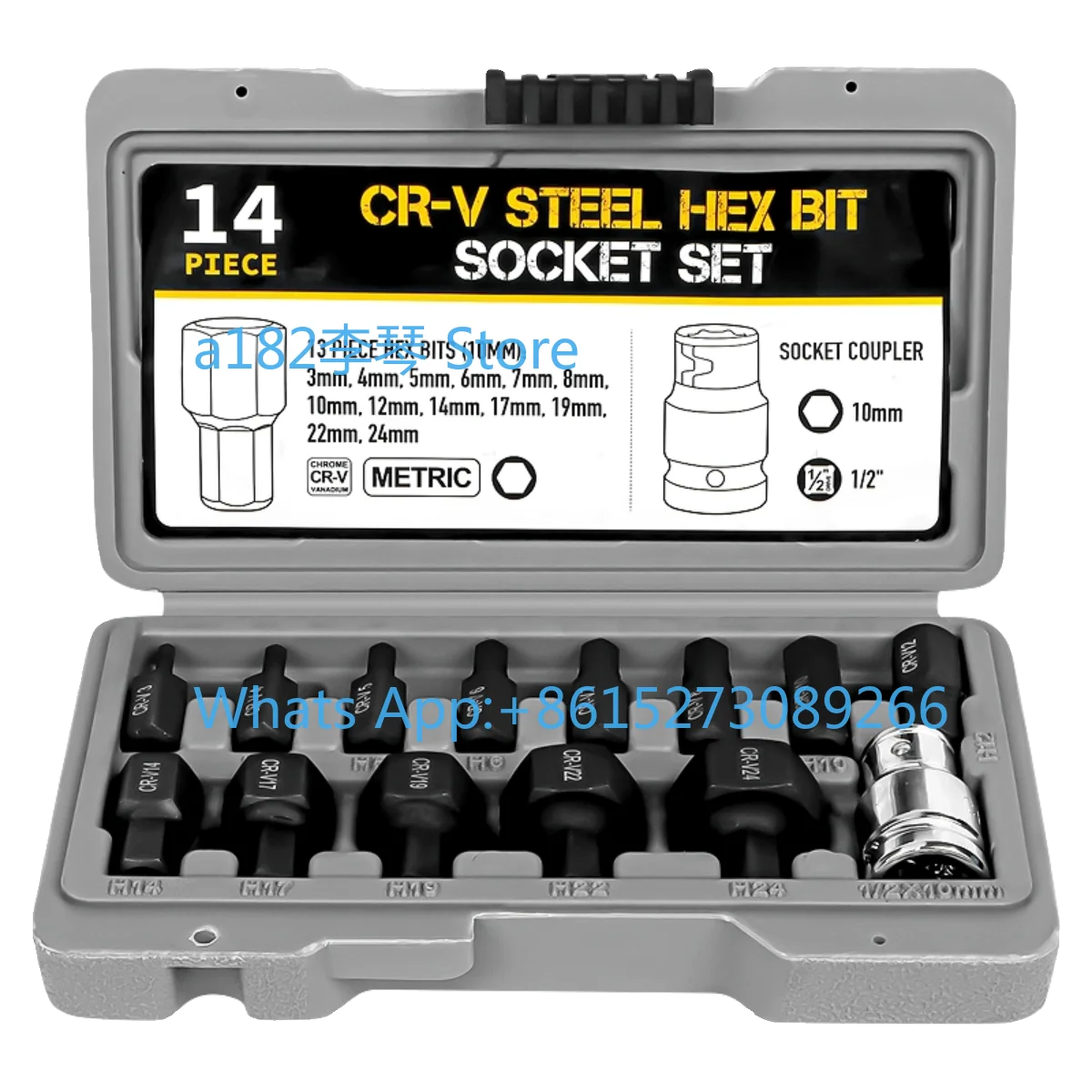 1/2 inch socket socket wrench bit, air cannon electric wrench large cone changing tool