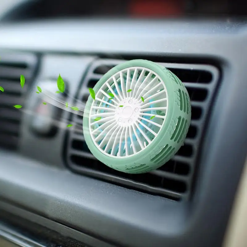 Mini car air outlet cooling fan Air Vent Fan USB Fan Outlet Silent 3 Speeds For Vehicle Van Truck SUV RV car interior fan cooler