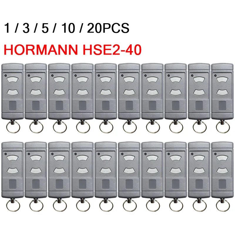 

HORMANN 40,685МГц Пульт дистанционного управления гаражными воротами Для Hormann HSE2 HSE4 HSM2 HSM4 HS2 HS4 40MHz Серые кнопки Открыватель гаражных ворот
