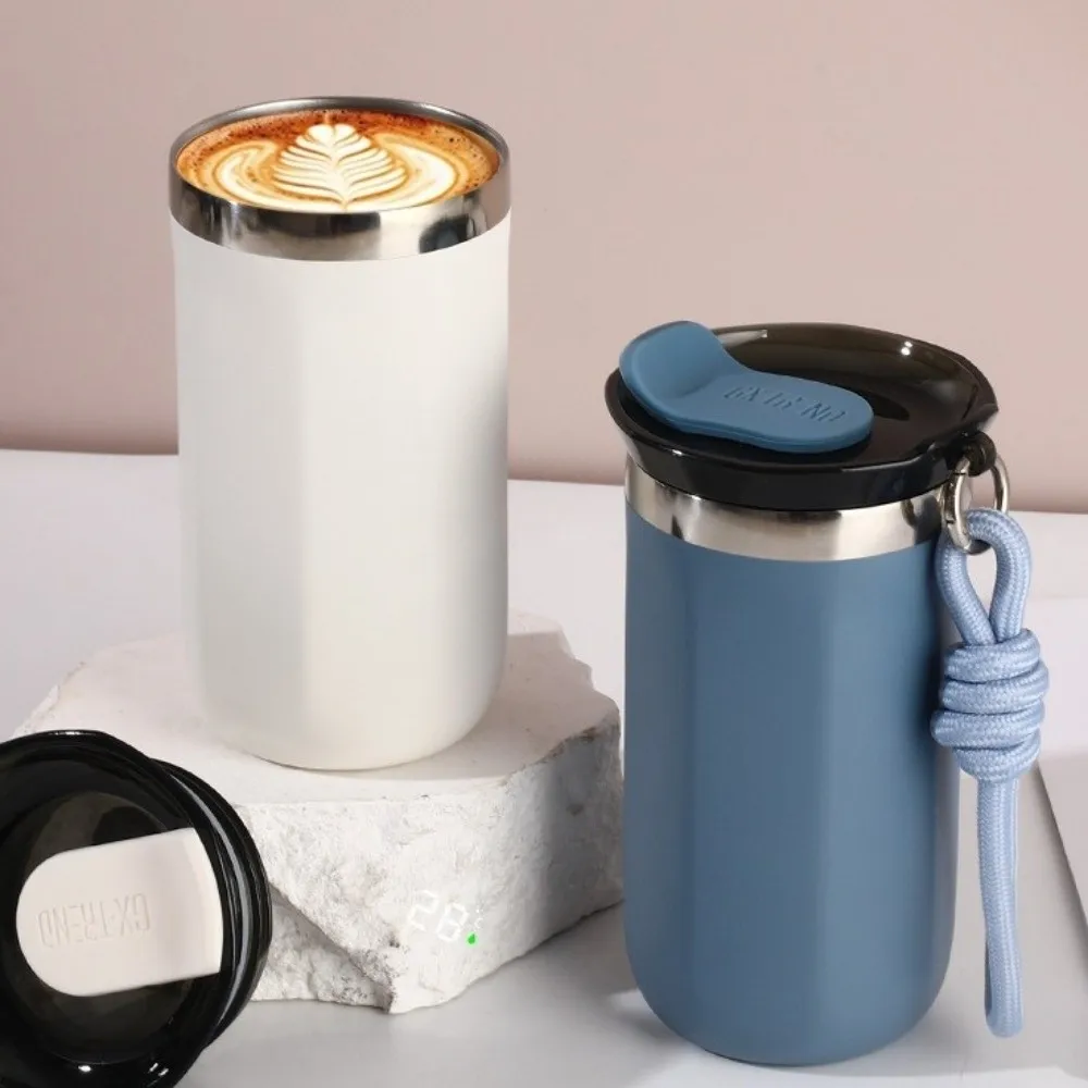 Drinkware 350ML/500ML Stainless Steel Insulated Cup Leak-Proof Double Wall Thermal Mug with Lid Drinking Cup Commute Use