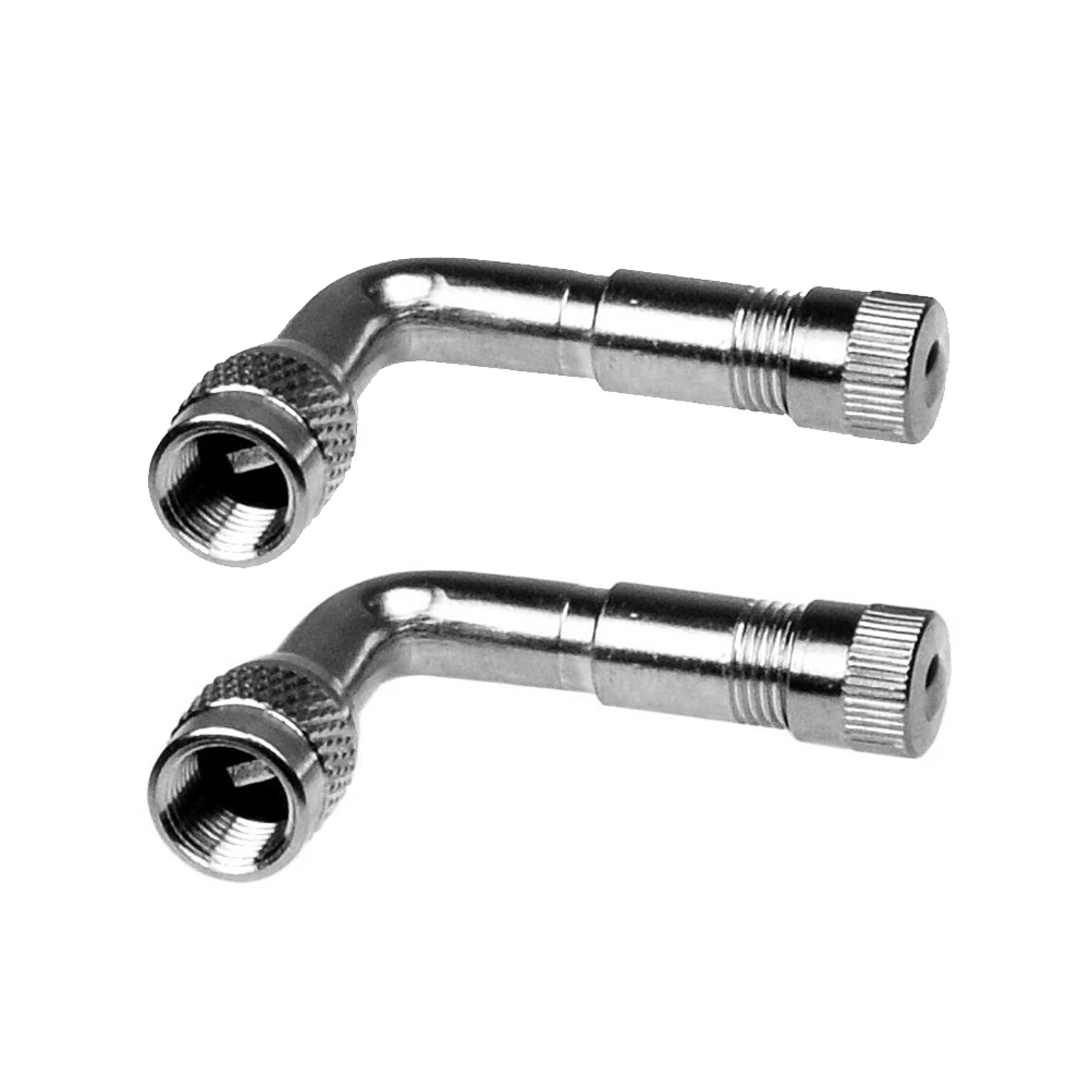 

Valve Extension Rod Durable Tire Adapter For Car Motorcycle Bike Stem Extensions With Core Easy Install Metal Cap
