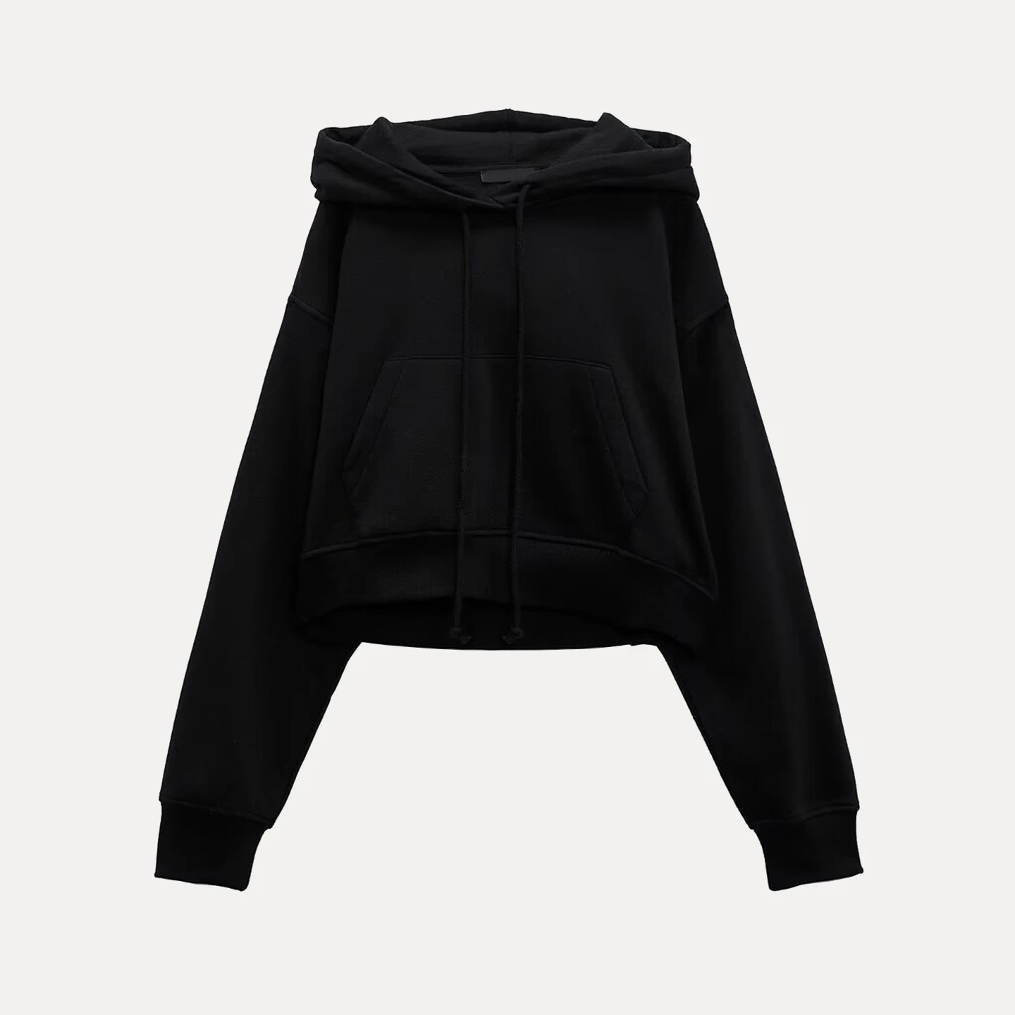 Felpa in puro colore 2025 Autunno delle nuove donne Faionable Versatile Abbigliamento quotidiano Z Loose Fit Lungo Sve Cerniera Lunghezza ort