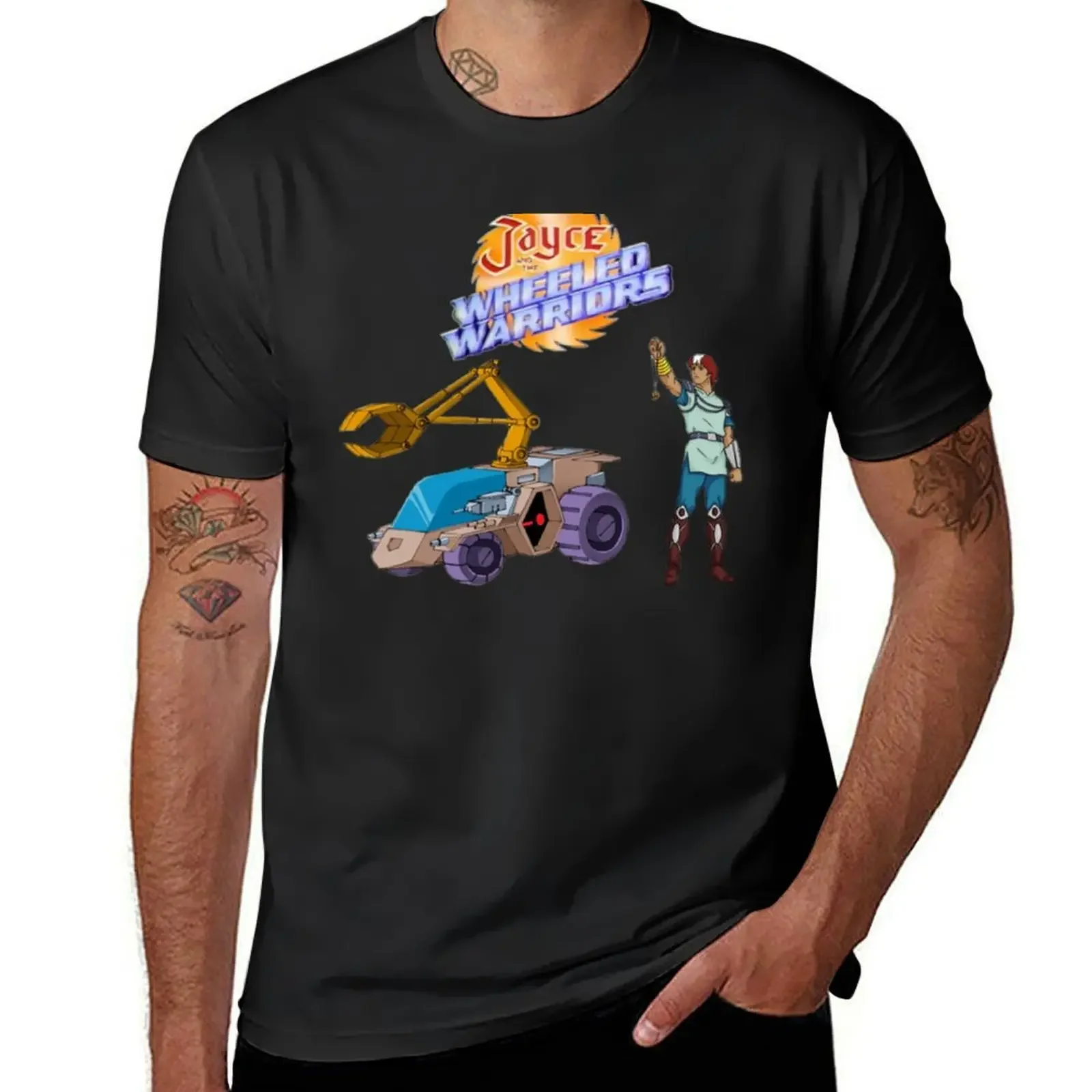 

Jayce and the wheeled warriors cartoon show Classic T-Shirt sports fans anime tshirt boys whites funny t shirts men