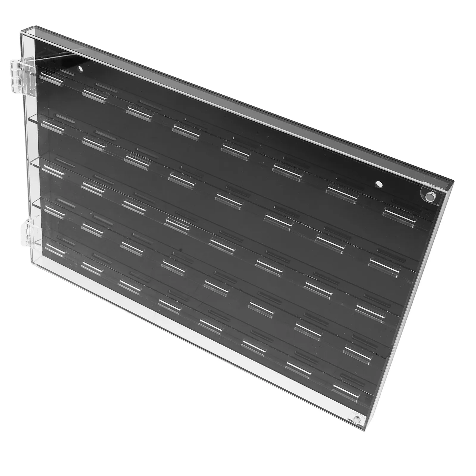 Guitar Pick Case Holder Clear Display Box Holds 36 Picks Organizer Storage Box for Acoustic Electric Guitar Accessories