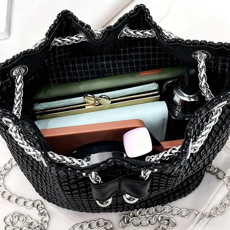 Sacs de soirée élégants pour femmes, pochette à strass, sac à dos scintillant, sac à bandoulière pour dames, fête voyage