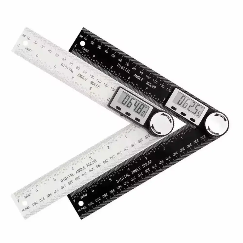 

High Precision 2 in 1 Digital Angle Detector Scale Visual Display Widely Applicable Digital Angle Ruler ABS Multifunction