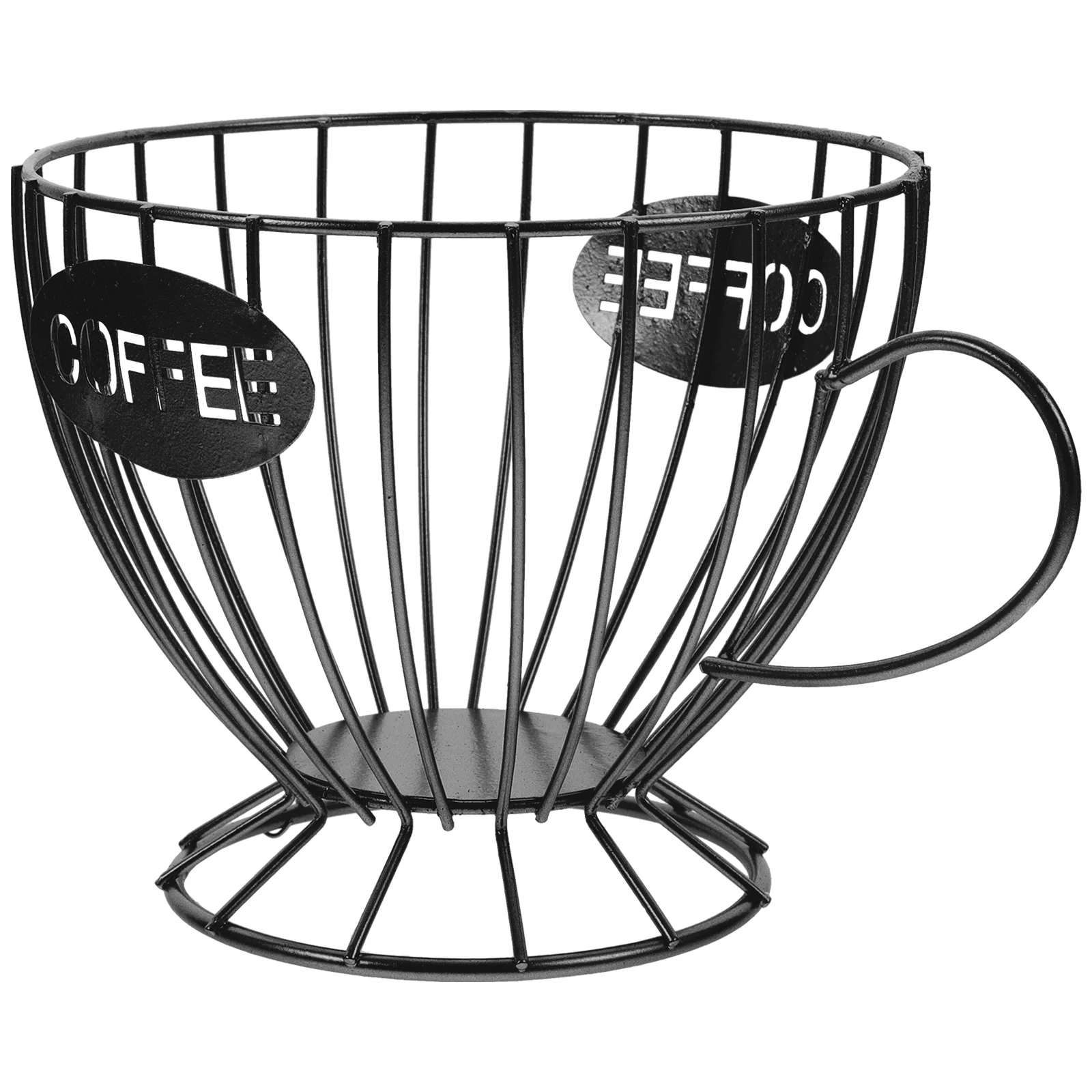 

Coffee Storage Basket Counter Organizer Practical Storage Rack Rack Container Practical Kitchen Solution