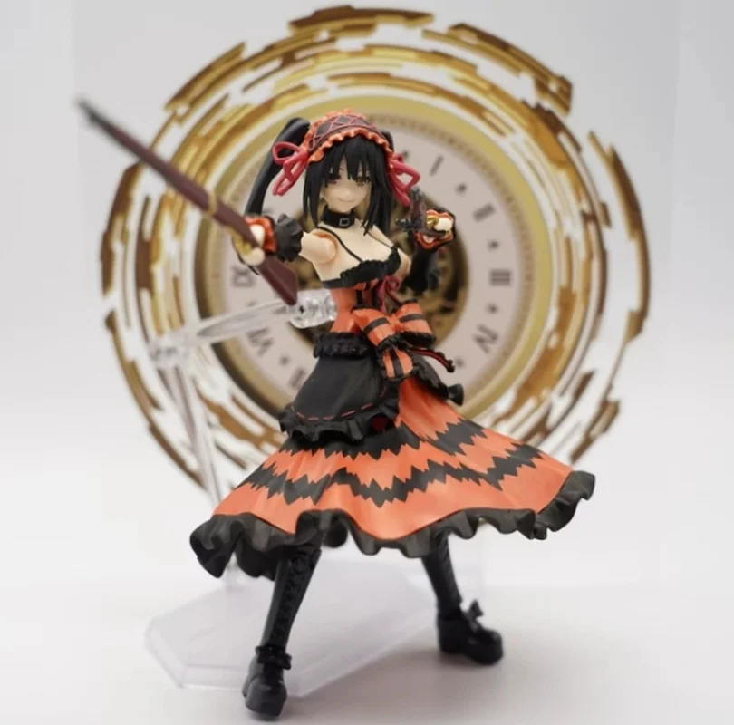 

Date A Live Protagonist Tokisaki Kurumi Articulated PVC Action Figure Desktop Decoration Anime Peripheral Toys Birthday Gifts