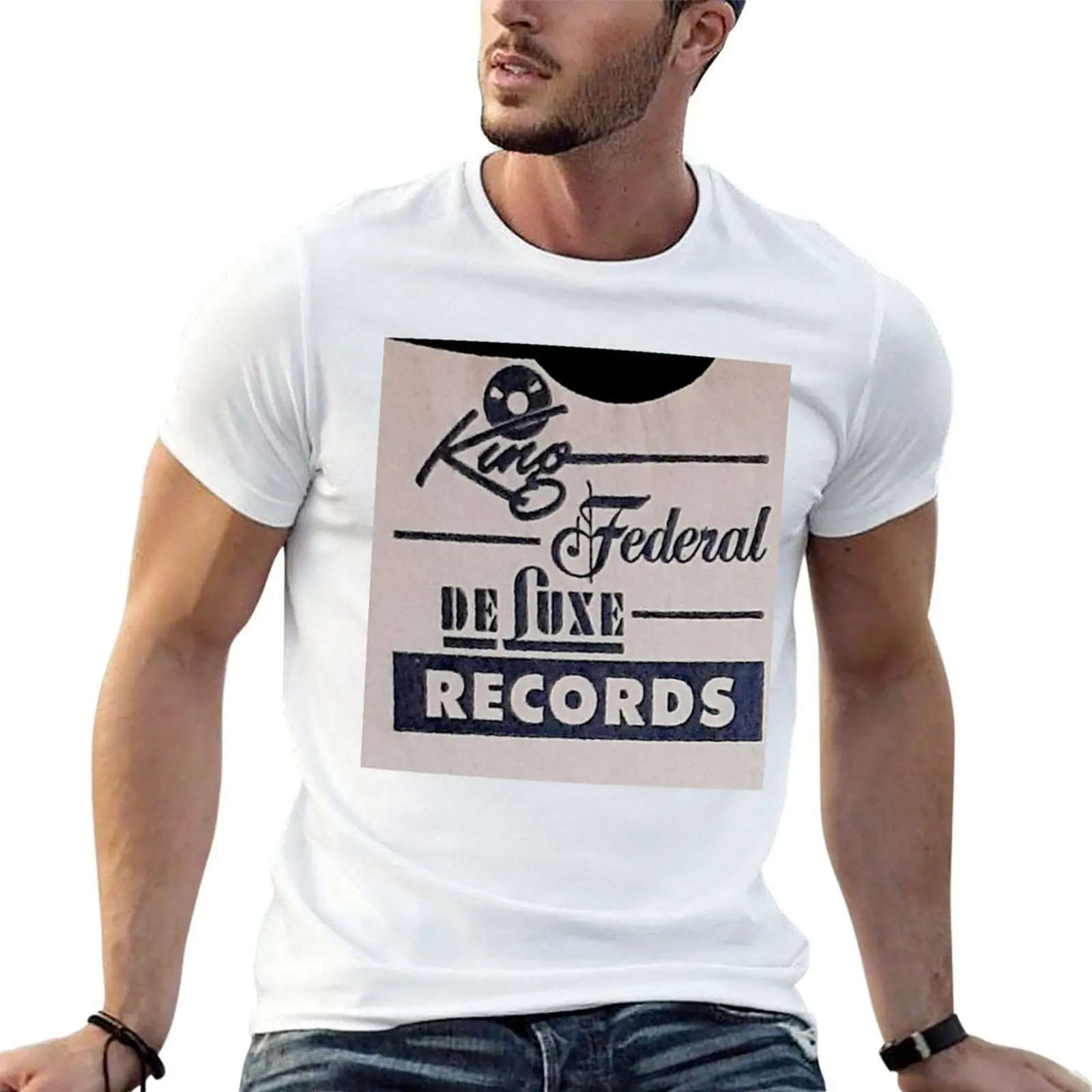 KING, FEDERAL, DELUXE, company sleeve, detail, record, records, shellac, 78, Rhythm and Blues, Country, Bluegrass, Label T-Shirt