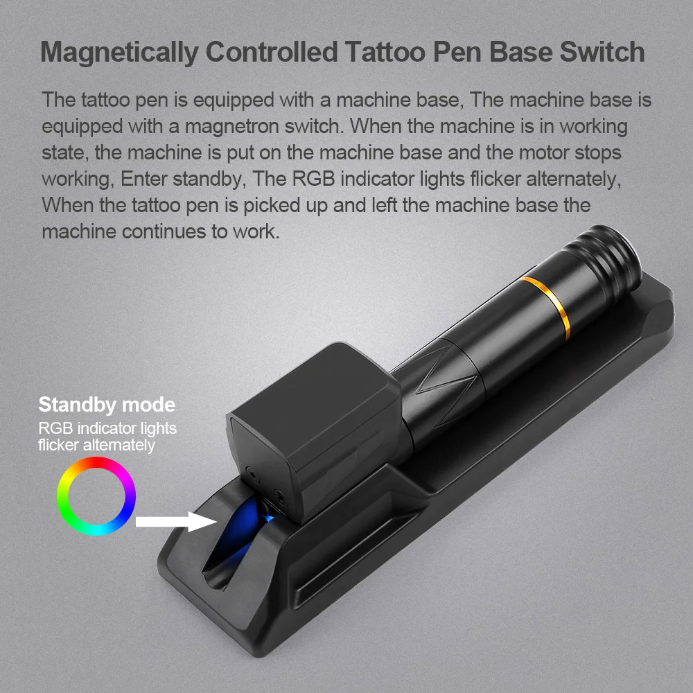 STIGMA High Quality Tattoo Pen Machine Makeup Permanent Liner And Shader Tattoo Machine Accessories Cartridge Supply Body