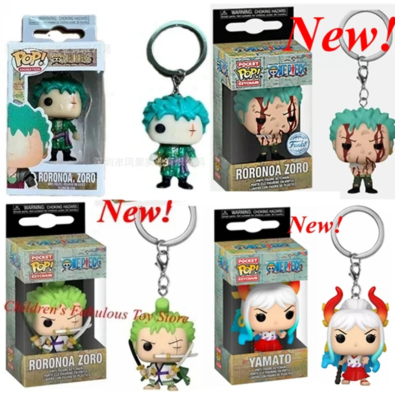 Новое поступление, карманные брелоки FUNKO с японским аниме, цельные мечи ророноа Фигурки героев Зоро из крови, игрушки