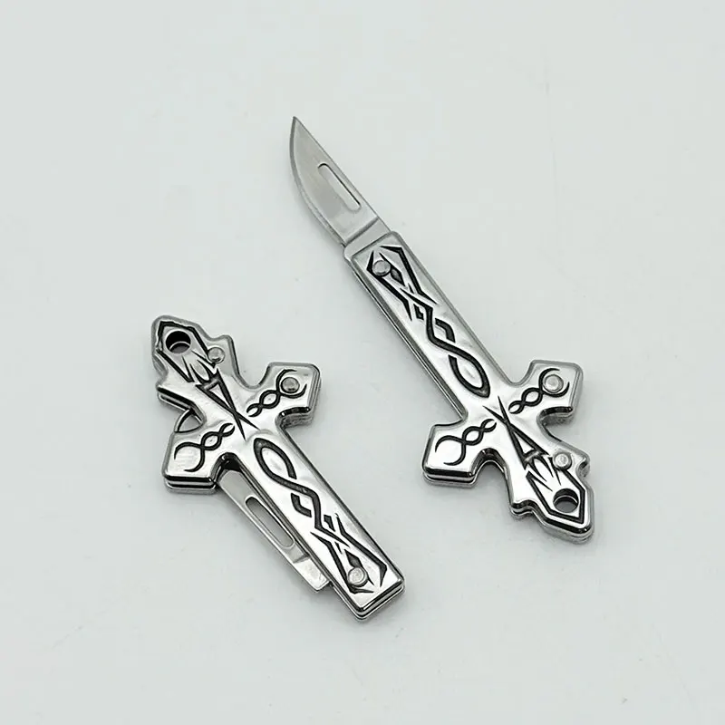 Portable Folding Multi-Functional Knife, Keychain Style, Pocket EDC Knife, Suitable for Various Daily Scenarios view 4