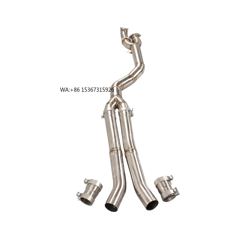 

High-Performance Muffler 304ss Single Mild Pipe Exhaust System 4inch 101mm