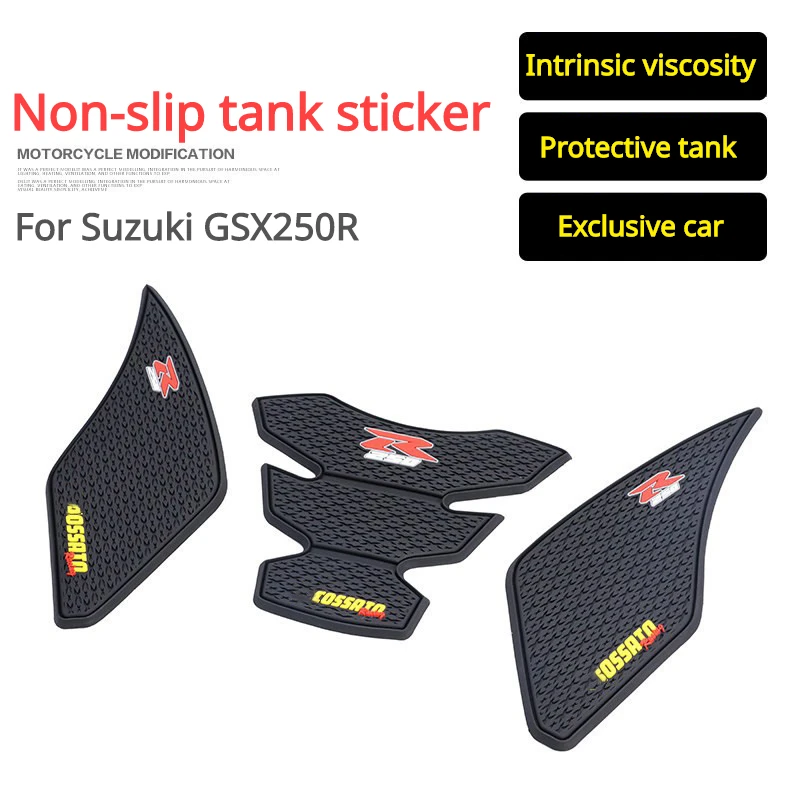 

For Suzuki GSX250R GSX 250 R Motorcycle fuel tank pad protection sticker Fuel Tank Side Protection Sticker