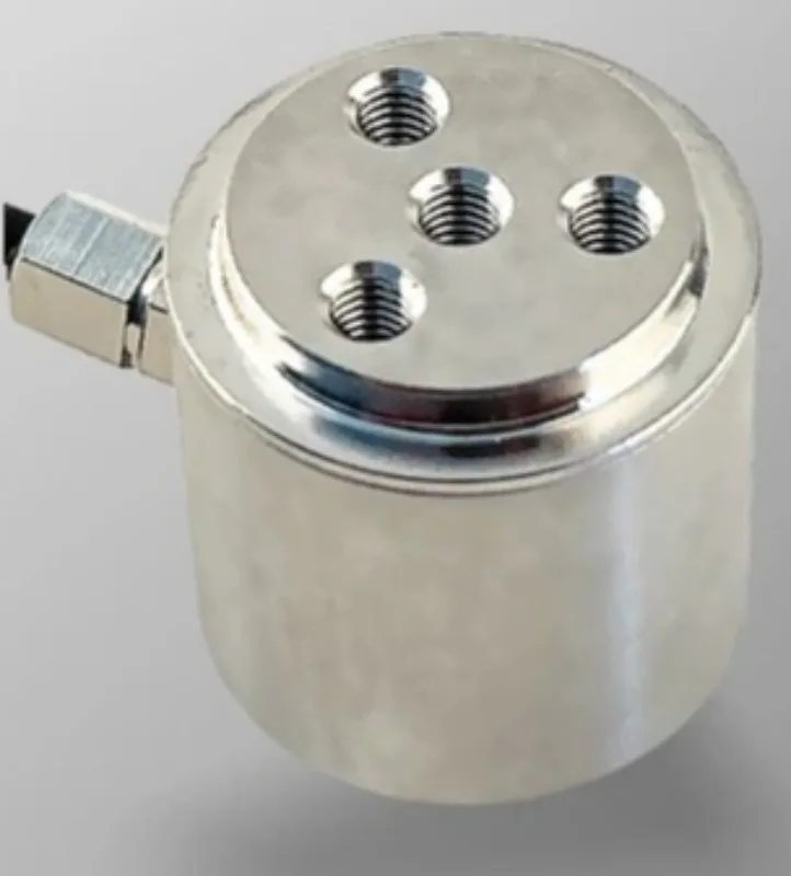 0-200kg Button Load Cell Weight Sensor & Handheld Indicator RS232 Compression Force Transducer for Industrial Use