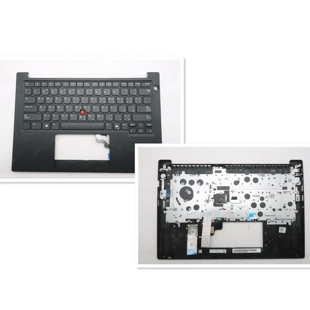 New Original for Lenovo ThinkPad E14 Gen 6 Arabic Keyboard Palmrest Cover Case 5M11N93252 5M11N93254 5M11N93253