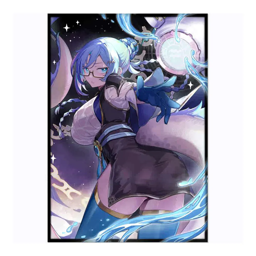 

60PCS/PACK Yugioh OCG Cards Sleeve Yu-Gi-Oh! Playing sacred music by yourself Figures Card Sleeves Protector Case Cover