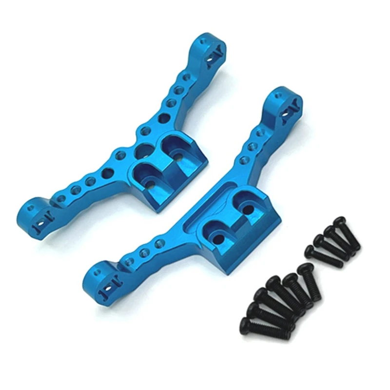 RC Car Upgrade Front & Rear Suspension Brackets for SCY 1/18 18101 18102 RC Crawler Car Upgrade Parts Blue