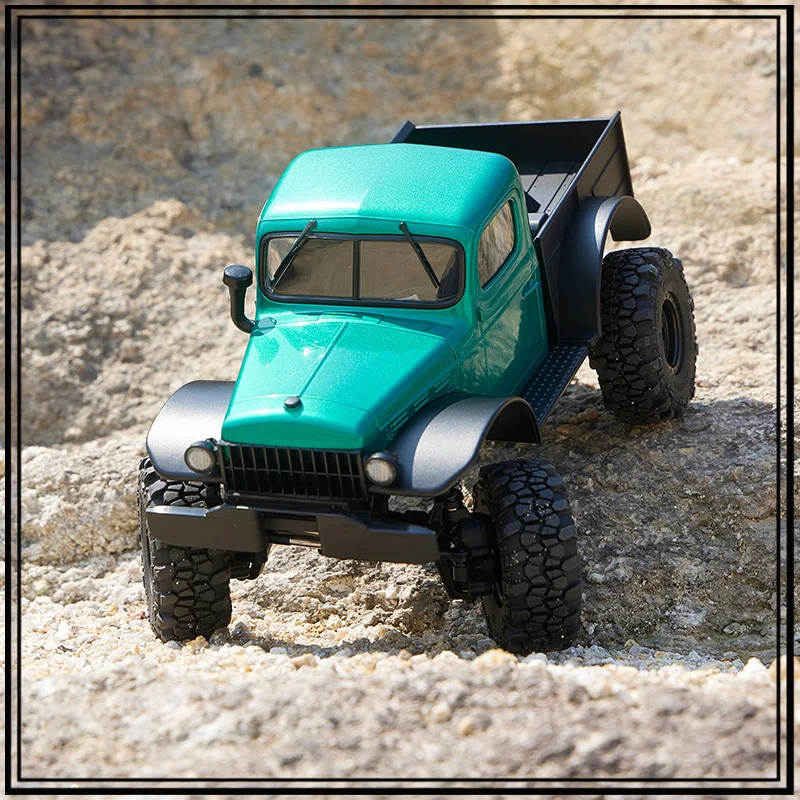 1:24 Brushless Version Fms Fcx24 Power Wagon Rtr Rc Vehicle New Stock Motor Mg44 Pickup Truck Car Model Customization Toys Gifts