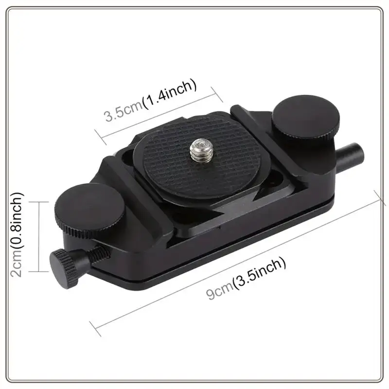 Надежный зажим для ремня для камеры, поясная пряжка для камеры с быстросъемным адаптером для крепления камеры, совместимый с камерой Sony/Canon,Ca