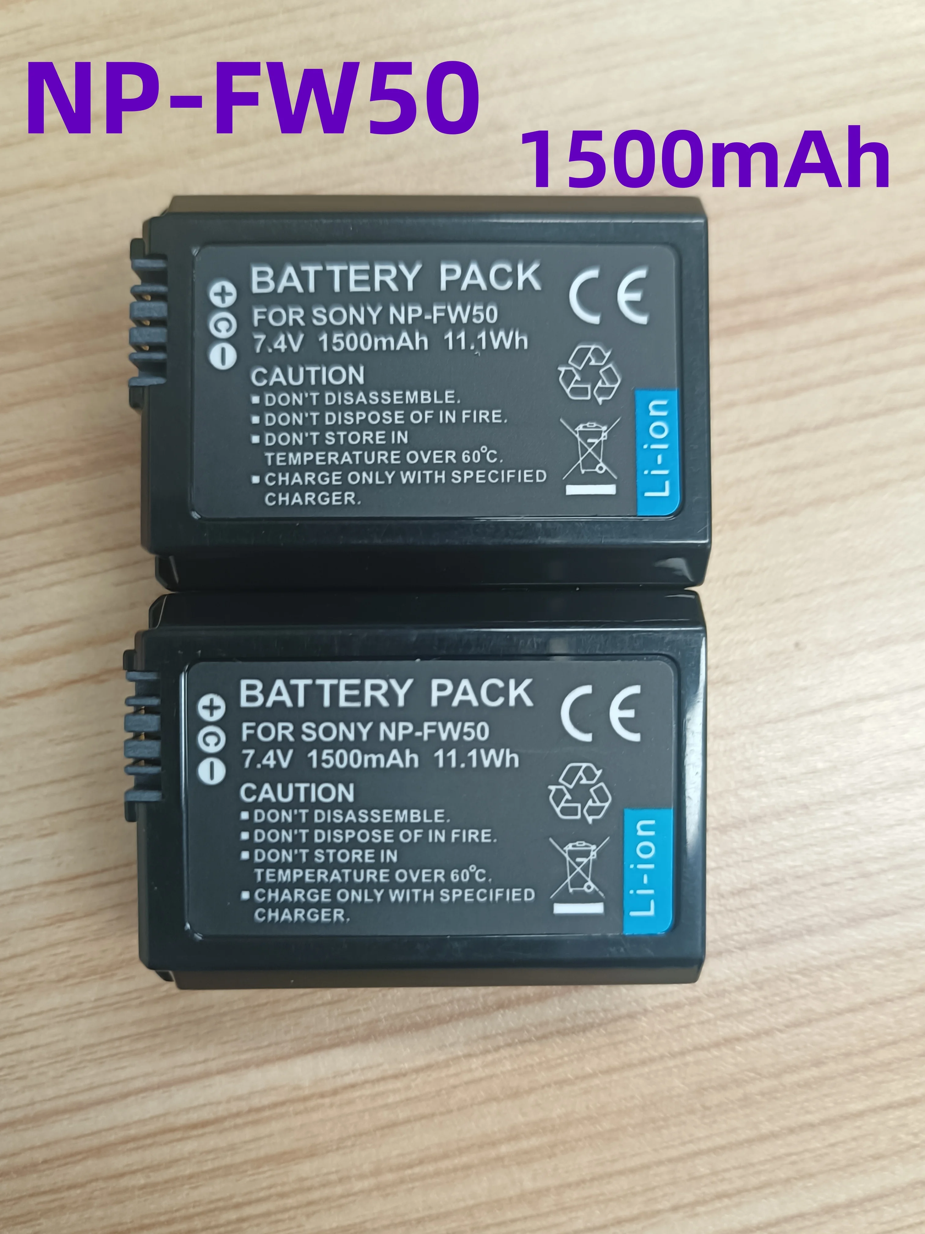 1500Mah NP-FW50 Np … - image