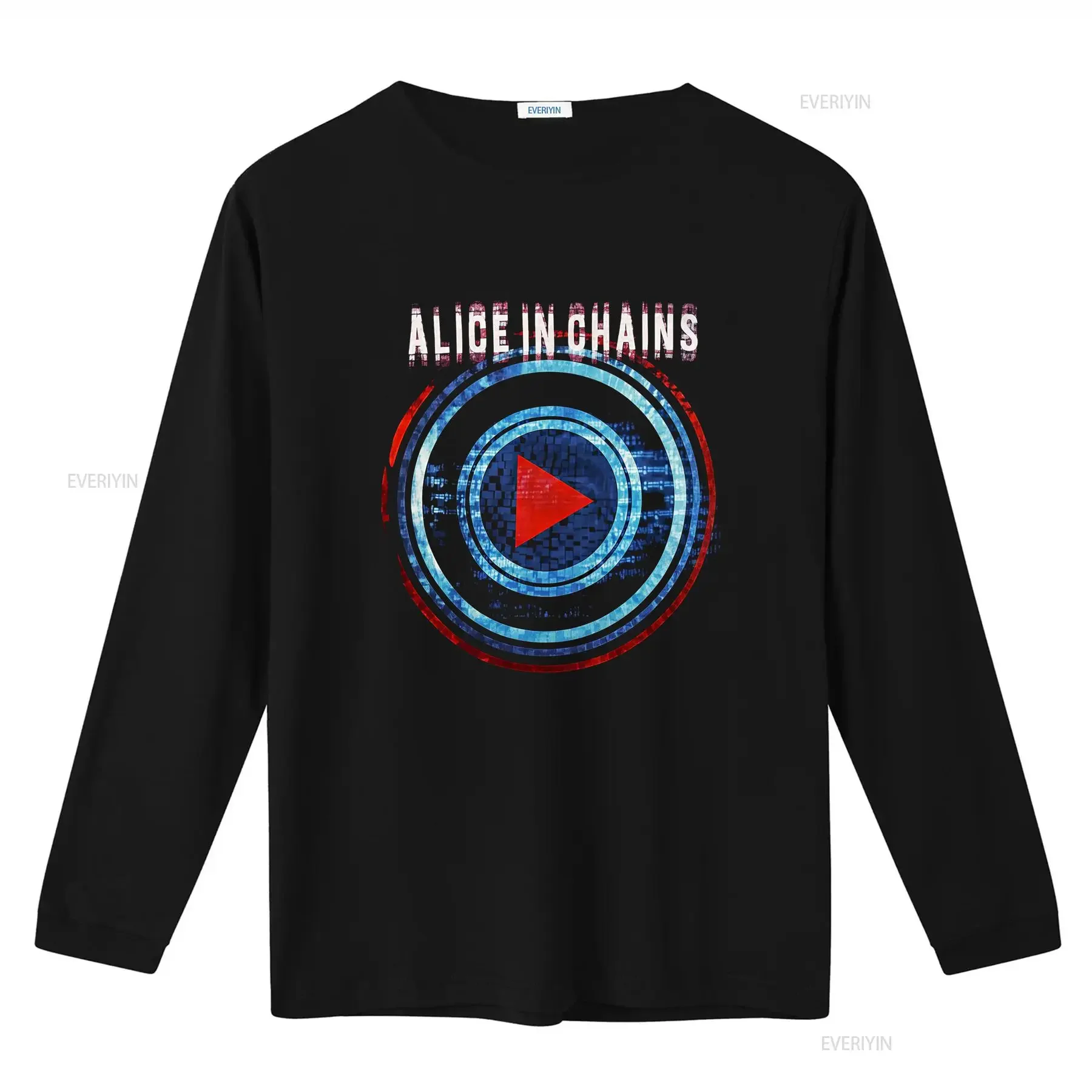 Alice In Chains Mens Played Here 2 Sided Tour T Shirt New Large vintage Washed Stylish Stretched Versatile graphic
