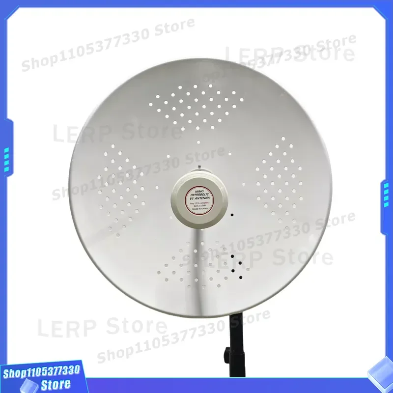 60cm Hyperbolic Dish Antenna 22dBi Gain for 4G 5G WiFi Signal Amplifier High Performance Base Station Communication Equipment