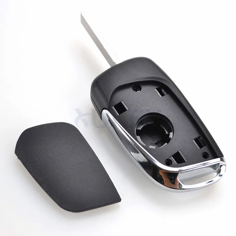 Zmodyfikowane składane etui na kluczyk zdalnego sterowania do Peugeot 207 307 308 3008 5008 Expert Partner Citroen C3 Picasso Blade CE0536