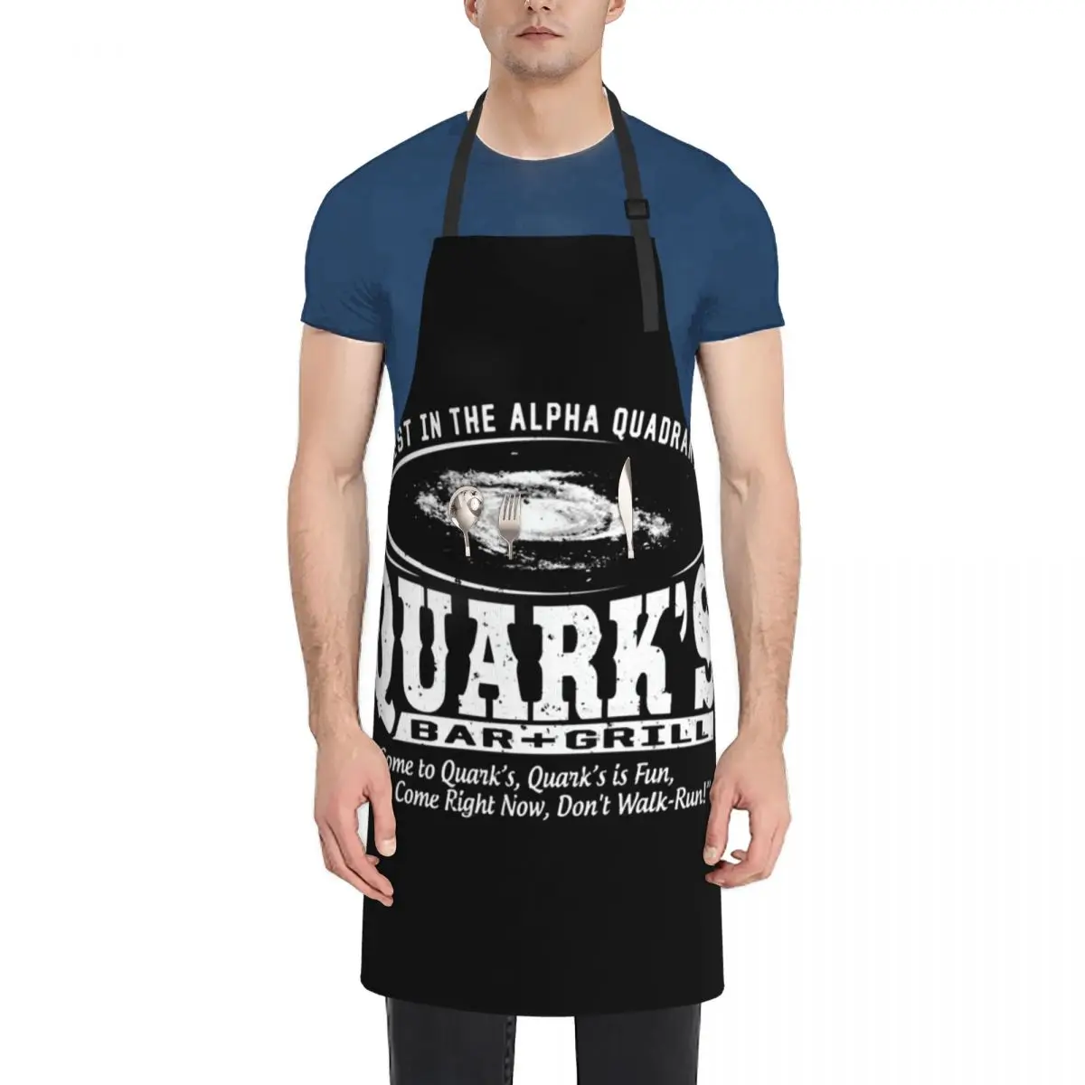 

Deep Space 9 Quarks Bar Apron Kitchen Kawaii Accessories Kitchen Apron