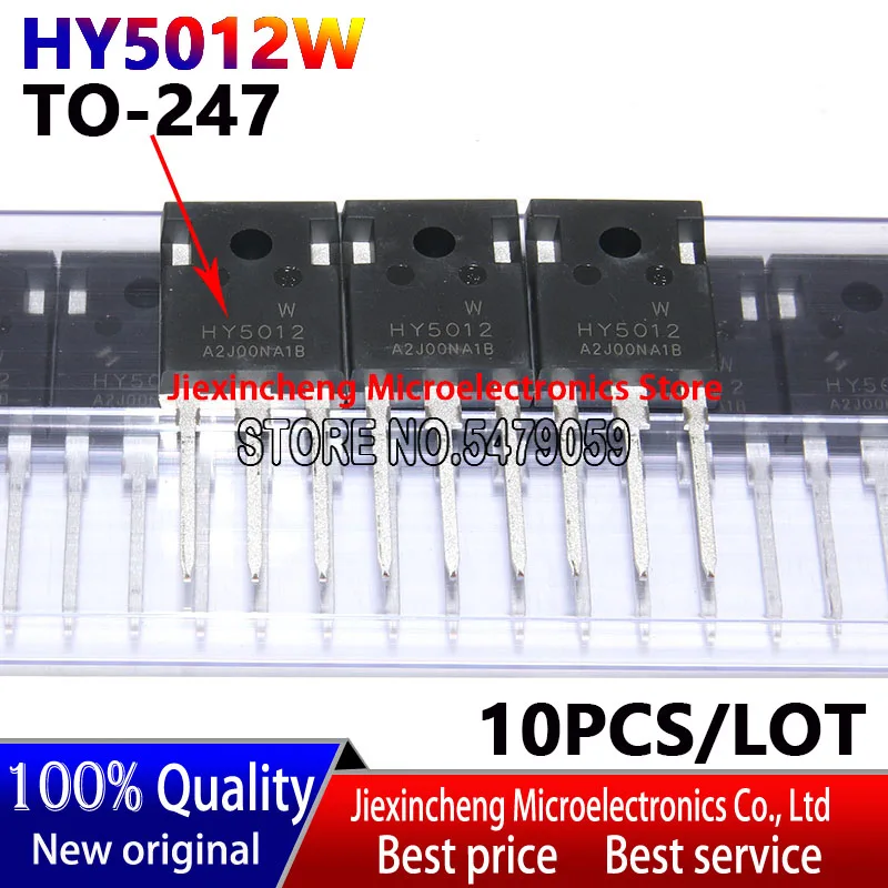 10pieces  HY5012W HY5012 TO-247 125V 300A  MOSFET New original