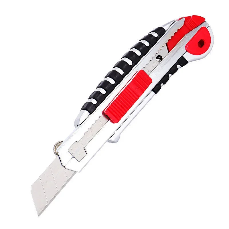 Large heavy-duty five-shot art 18mm wallpaper knife paper cutter household tool wallpaper knife