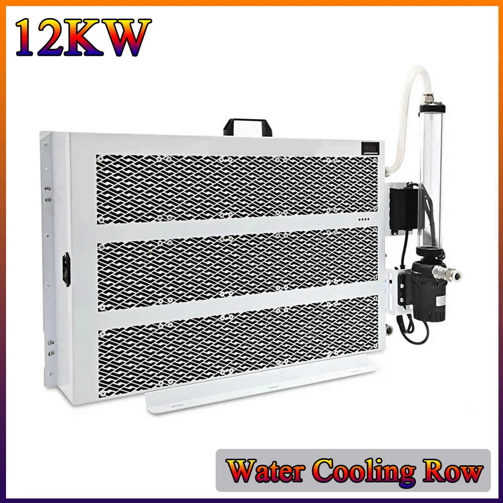 12KW Water Cooling Row for Antminer S19 Hyd S19 Pro Hyd S19 XP Hyd, Also for Whatsminer M33S++ M53S M53S+, Cooling Radiator Kit