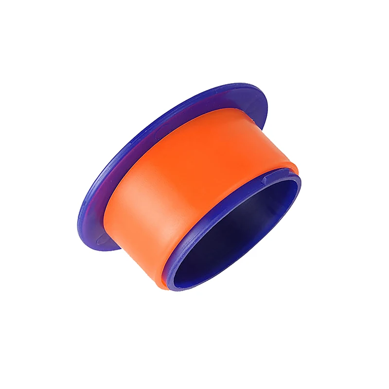 2 pezzi manico in pellicola estensibile in PP manico in pellicola estensibile in plastica portatile protezione per le mani avvolgitore per Film plastico antigraffio riutilizzabile