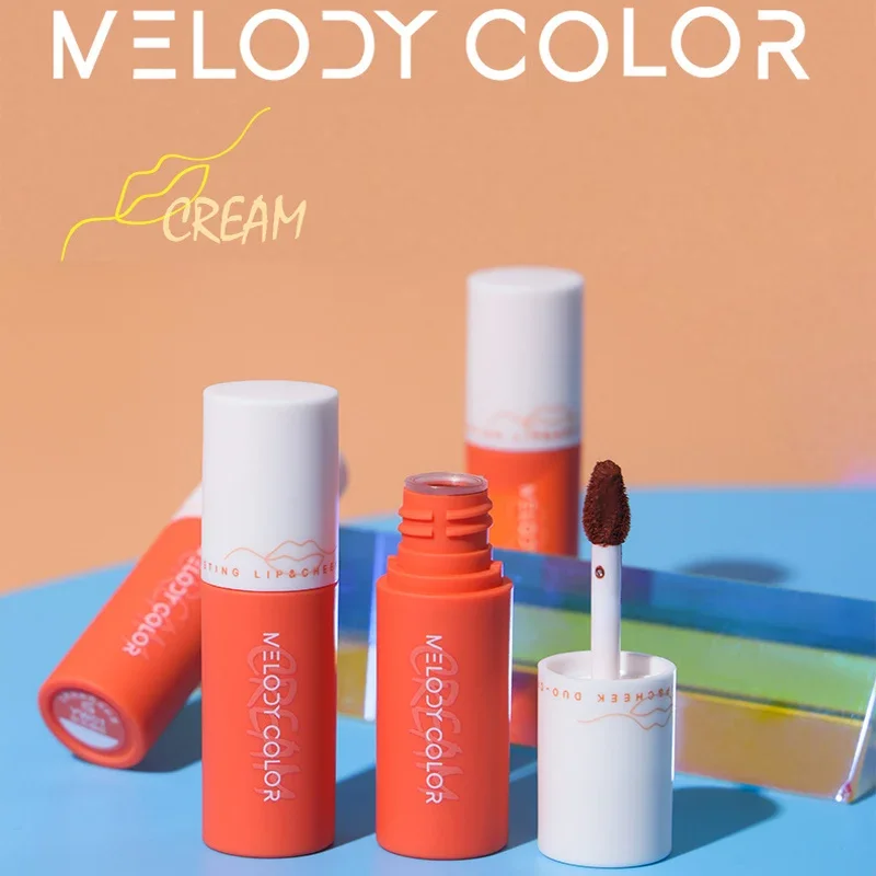 melodycolor-lip-gloss-women-makeup-matte-velvet-lipstick-waterproof-long-lasting-red-lip-tint-lip-glaze-korean-beauty-cosmetics