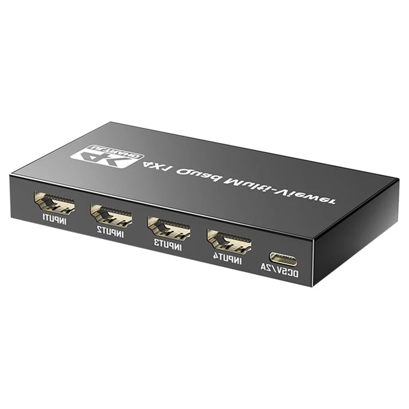 t24c-for-pc-camera-compatible-4k-hdmi-quad-screen-1080p-4-in-1-out-multiviewer-multi-viewer-seamless-switcher-9-display-modes