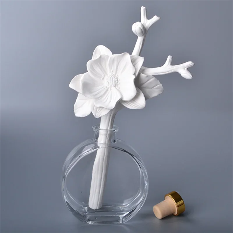 Home Fragrance Decoration, Decorative Accessories,  Ceramic Flower For Interior Fragrance Diffuser