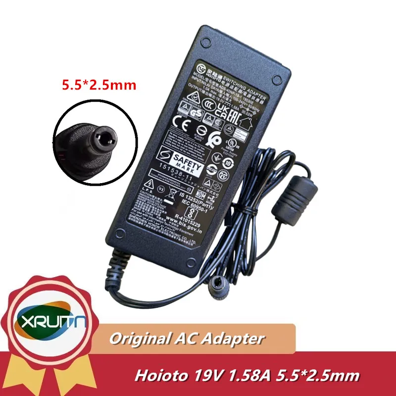 Cargador de CA de conmutación para Monitor HP 23ER 22EP 22er, fuente de alimentación de 19V 1.58A, original, ADS-40NP-19-1, 19030E, ADS40NP191