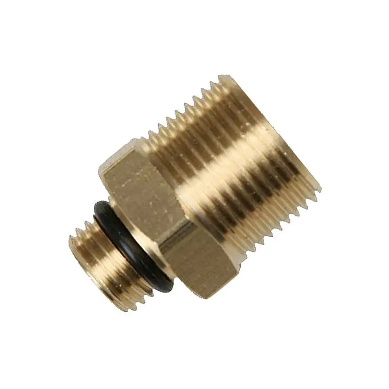 Conector de lavadora de repuesto, válvula limpiadora de presión de boquilla M22/M14-G1/4 '', adaptador de salida de agua, lanza de espuma de latón útil