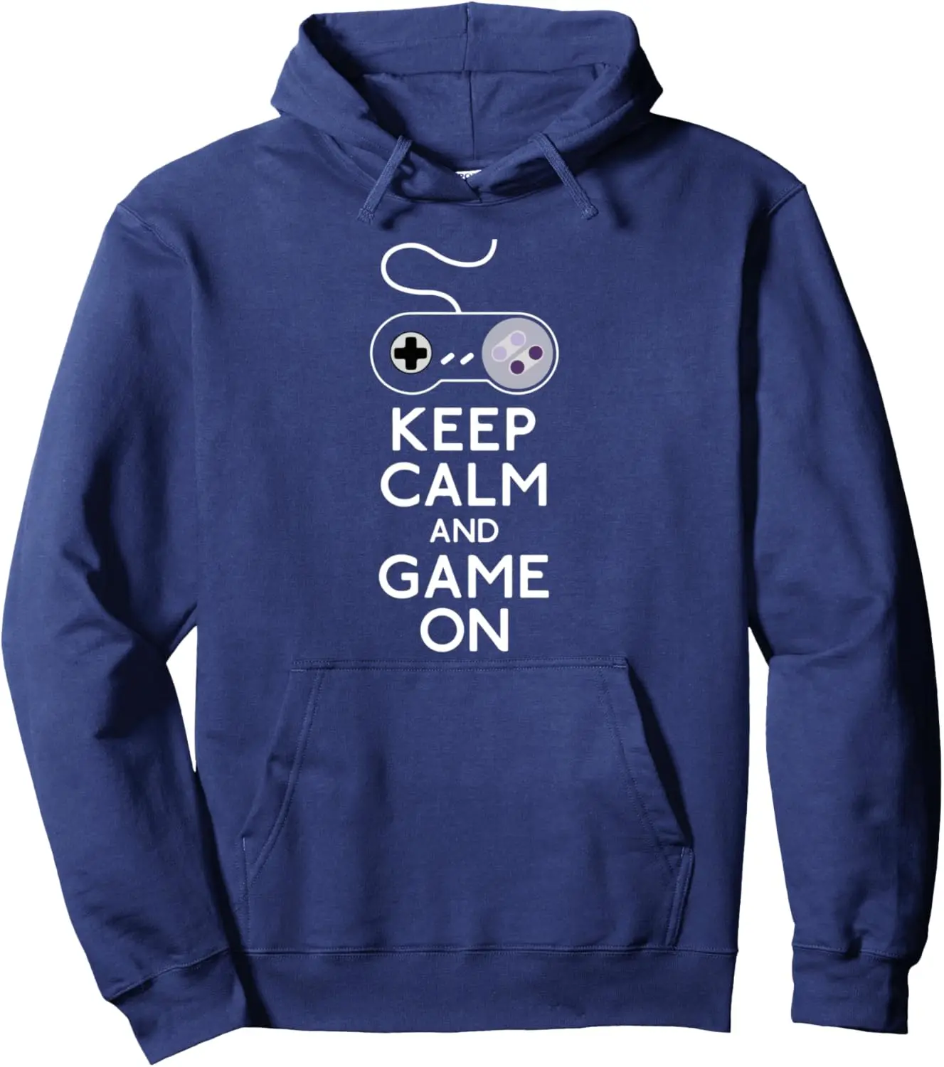 Keep Calm and Game on Hoodie , Gamer Hoodie Sweatshirt Pullover Unisex Autumn Streetwear Tops Anime Hoodie