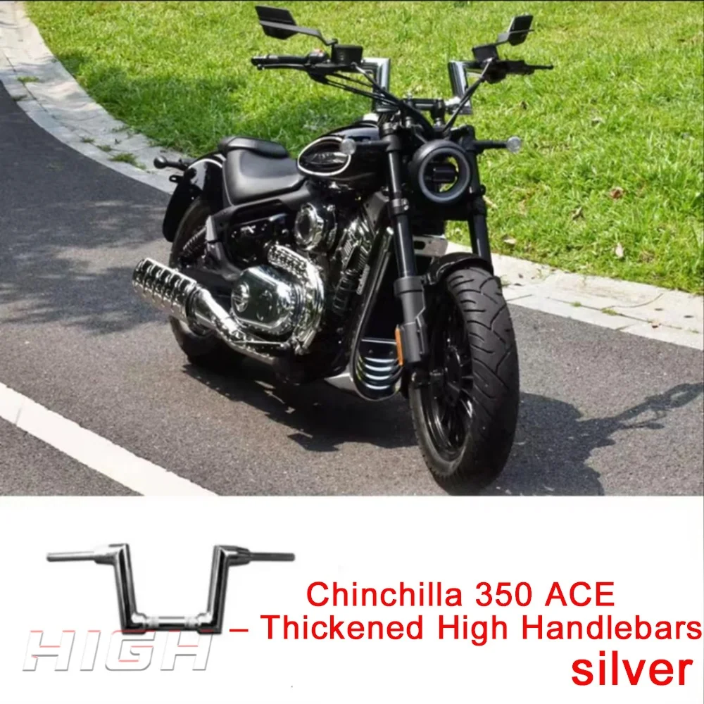 FIT FOR BENDA CHINCHILLA 350 ACE NEO 350ace neo  chinchilla Thick High Rise Handlebar