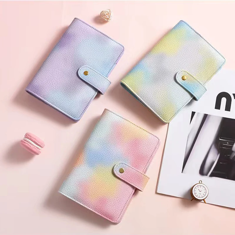 a7 binder budget money wallet Color cash envelopes for budgeting With Binder Budget Planner Organizer Loose-leaf Notebook