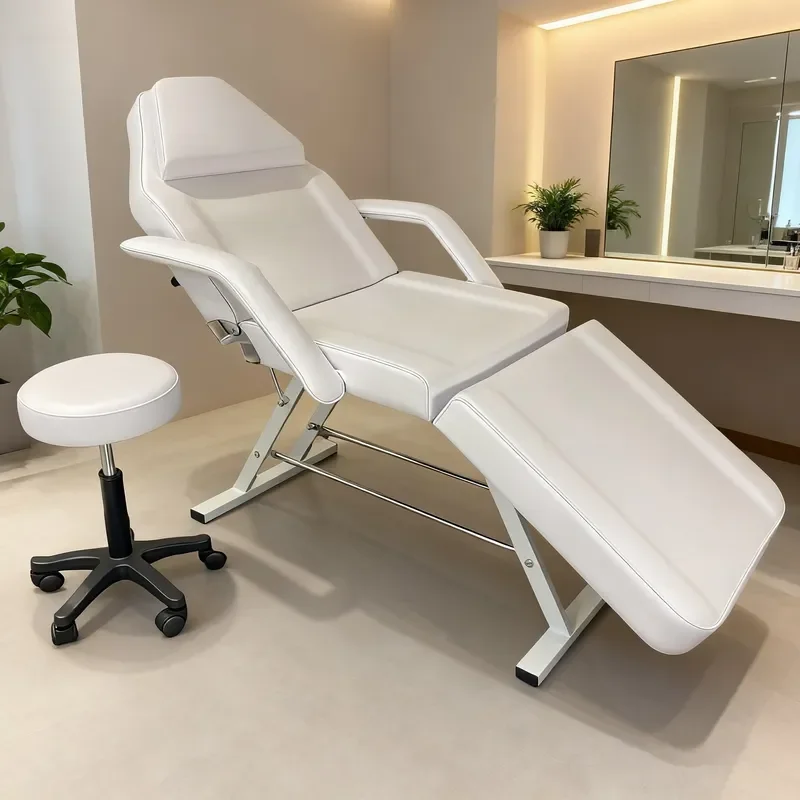 for Massage Bed Spa Tattoo Portable Hair Removal Beauty Salon Facial Chair Eyelash Extension Bed Upgraded Beauty Treatment
