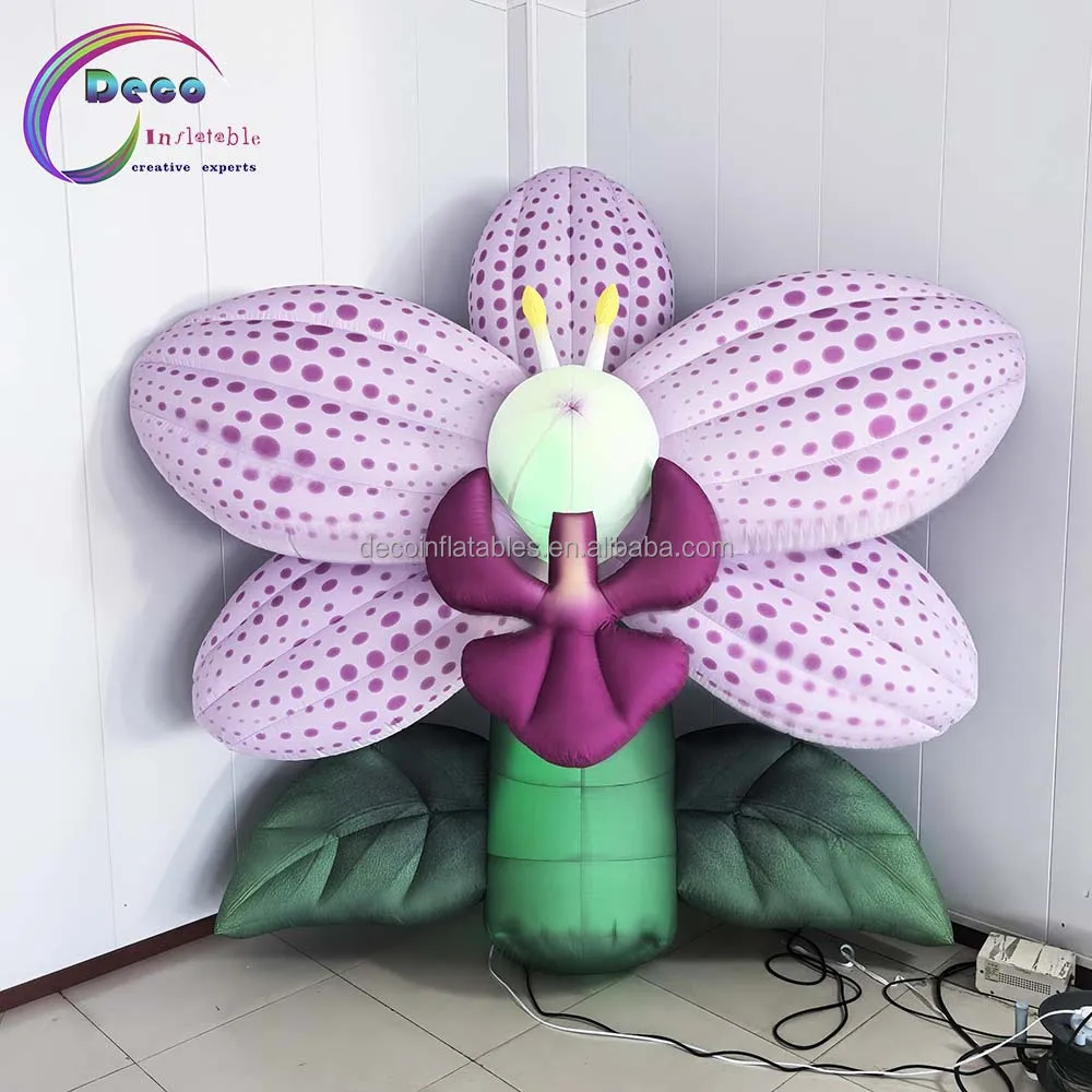 New Halloween Atmosphere Advertising Inflatables Inflatable Flowers For Festive Decorations