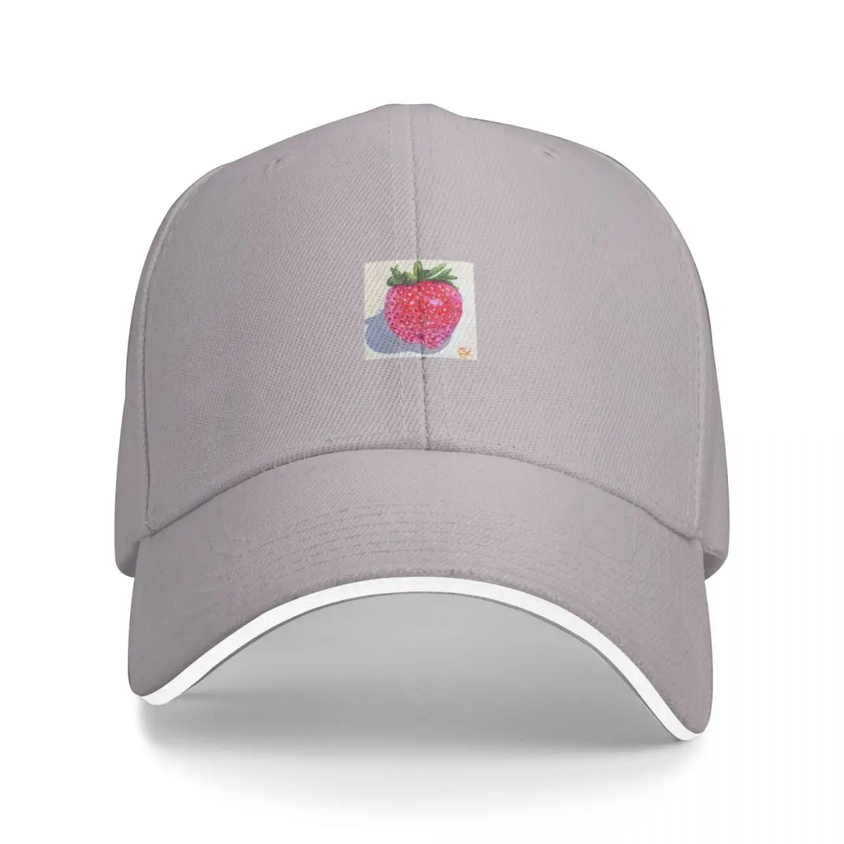 Tiny Strawberry Painting Cap Baseball Cap hats Girl's winter hats Men's