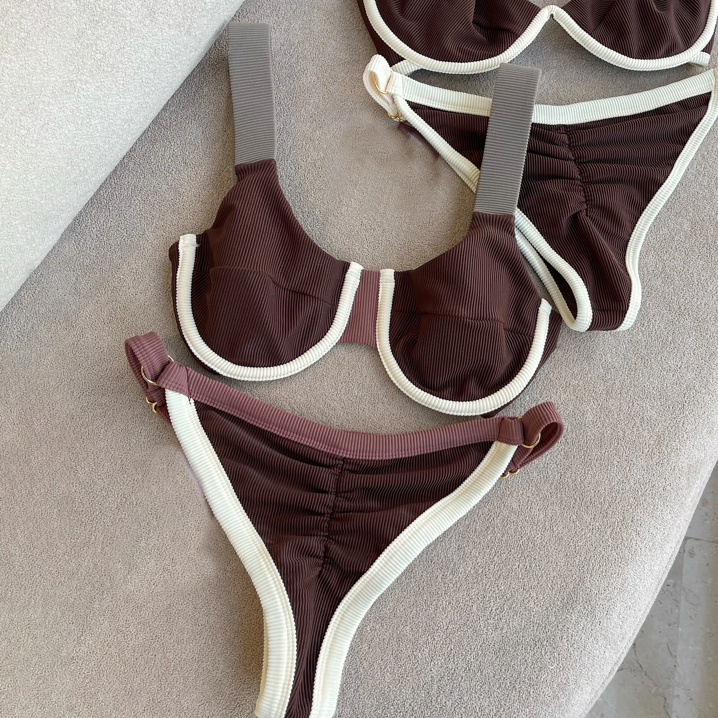 Push Up Bikinis Sexy Swimsuit Women Swimwear Micro Bikini Set Low Waisted Swim Suit Patchwork Beachwear Brazilian Biquini Female image 4