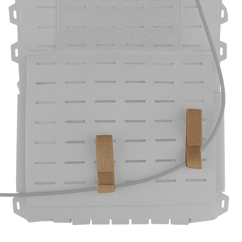 6 pz Tattico Molle Cinghie di Nylon Nastro di Fissaggio Fascette Gancio E Anello Sling Sentinela Strap Adattatore Caccia Airsoft Gear Storage