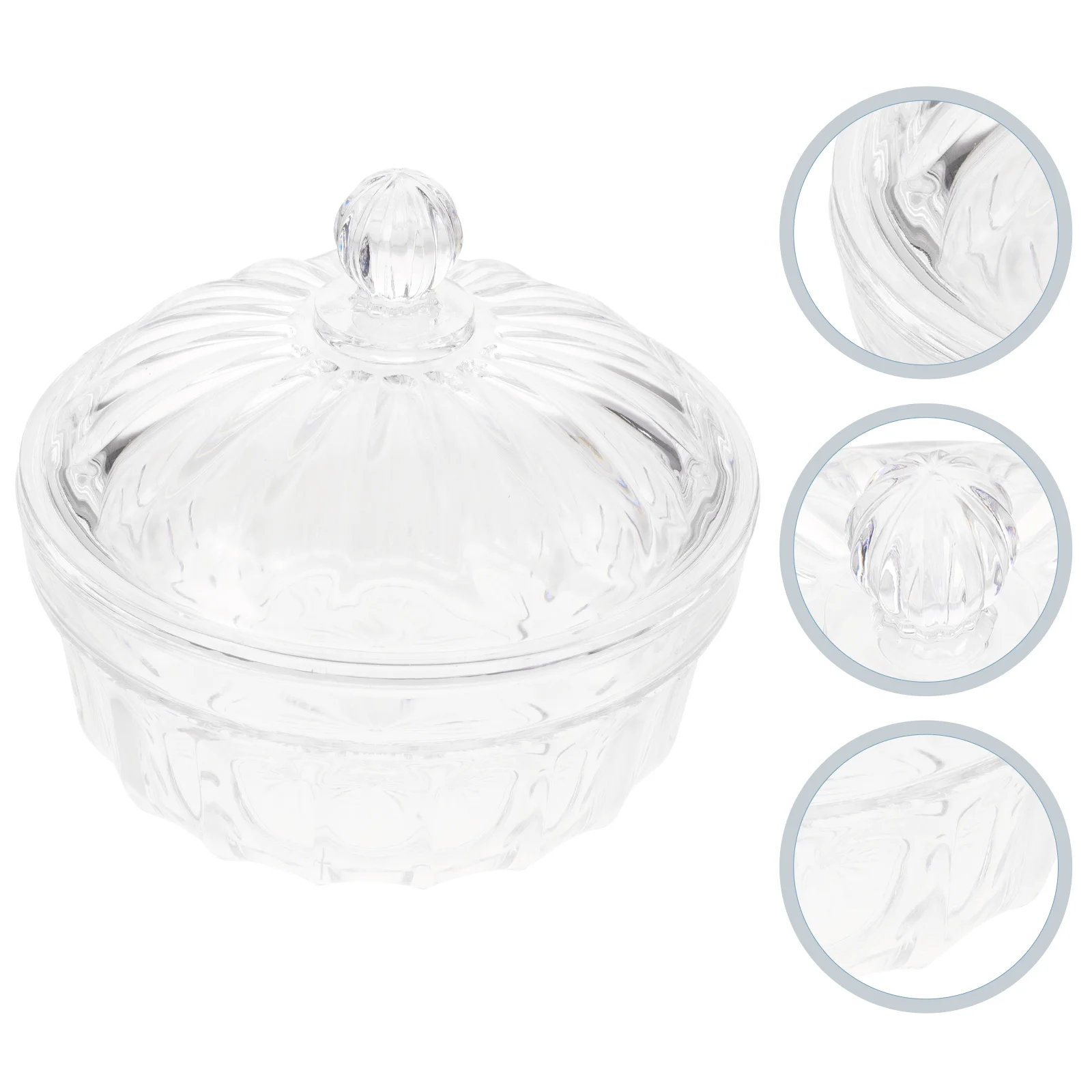 

Transparent Candy Bottle Clear Biscuit Barrel Dried Fruit Box Snack Containers Party Treats Jar Decorative Cookies Boxes