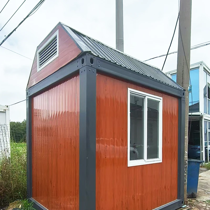 Rapid Setup of Prefab Modular Security Cabins New Premium Selection of Portable Guard Stations Flexible Modular Container Houses